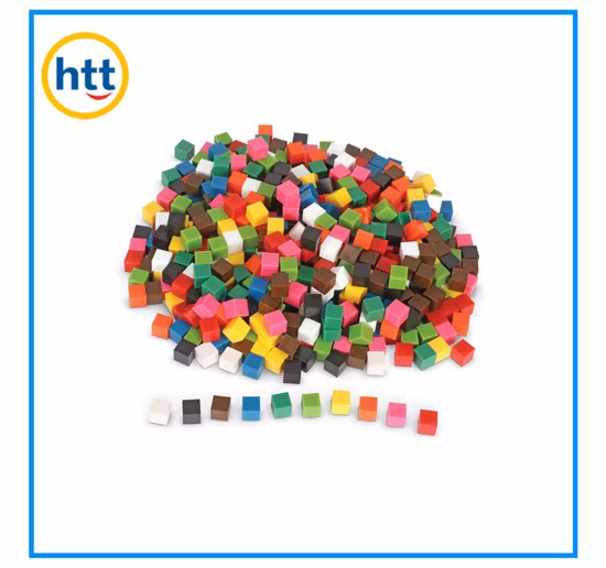 Educational Tool Math Manipulative Starter Kit Interlocking Base Ten Blocks