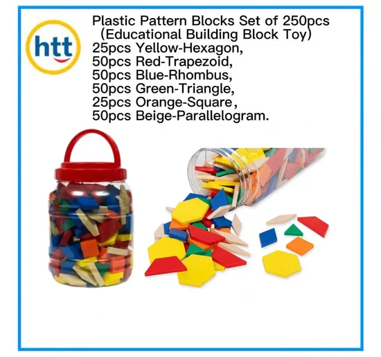 Educational Tool Math Manipulative Starter Kit Interlocking Base Ten Blocks