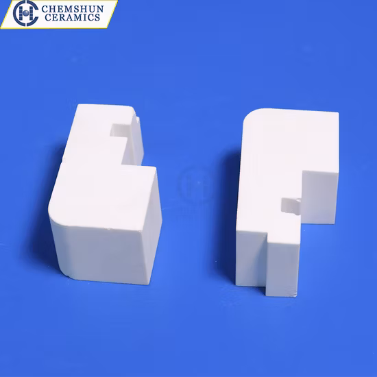 Inregular Ceramic Products 92% Al2O3 Ceramic Interlocking Blocks for Ceramic Rubber Liner